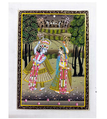 An auspicious Radha Krishna painting, a thoughtful and spiritual gift.