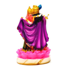 A beautiful Radha Krishna showpiece for home decor, with a wonderful design and color combination.