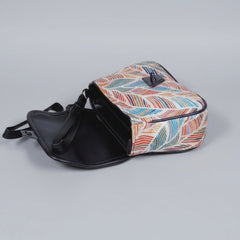 Open view showing the two main internal zip compartments for organized storage.