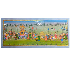 An exquisite, one-of-a-kind silk art piece, a perfect and unique gift.
