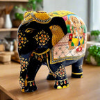 A Ganesha elephant statue believed to remove obstacles and bring good fortune to your home.