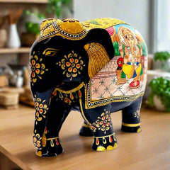 A Ganesha elephant statue believed to remove obstacles and bring good fortune to your home.