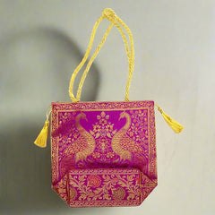 A handmade silk bag, a unique and thoughtful gift for her on any occasion.