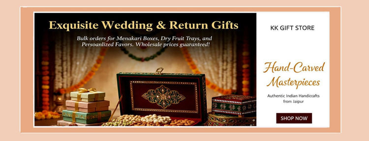 KK Gift Store - Best Wholesale Handicrafts, Gifts and Wooden Home Decor in Jaipur Rajasthan