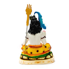 A multi-color Shiva statue for the puja room, designed to radiate peace and positive energy.
