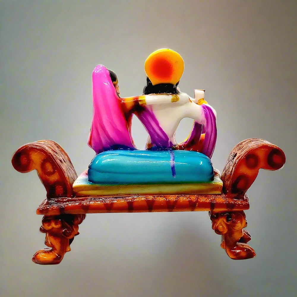 A beautiful Radha Krishna showpiece, a perfect gift for housewarming or a birthday.