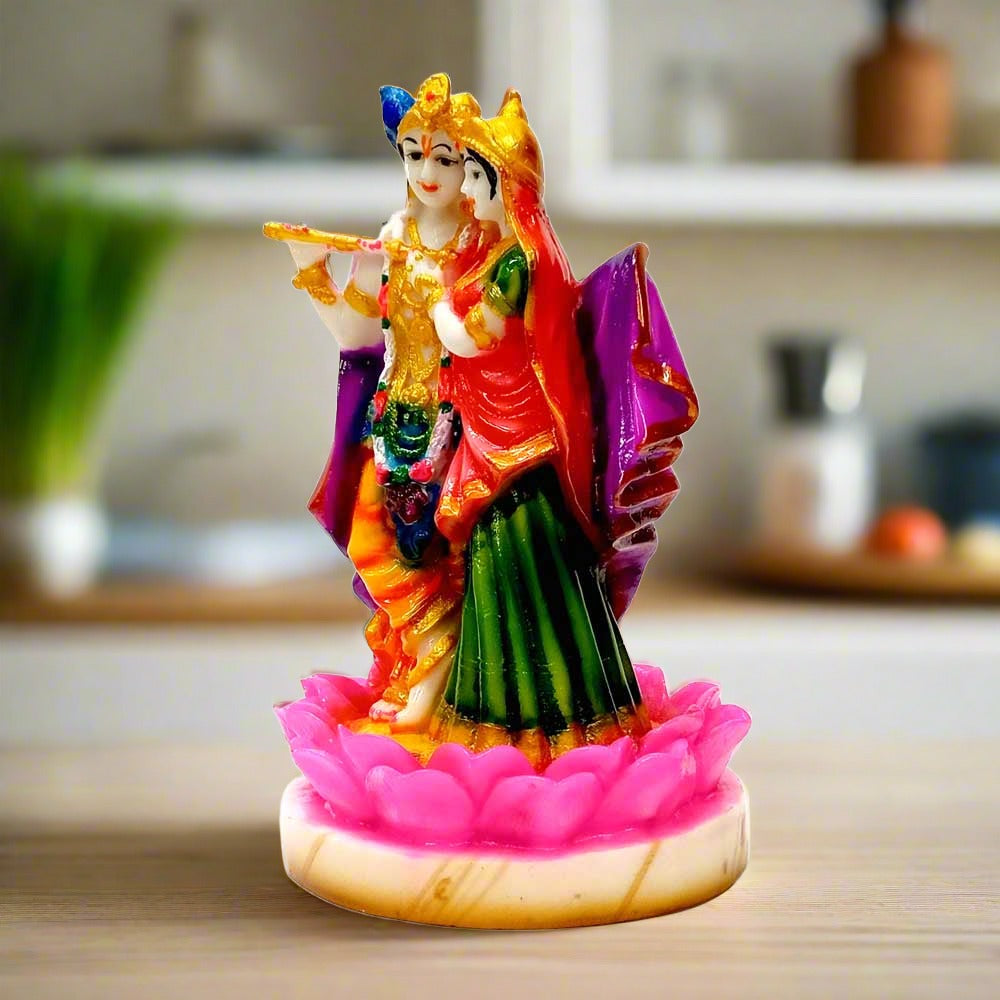 A perfect Radha Krishna idol, a meaningful wedding and anniversary gift.