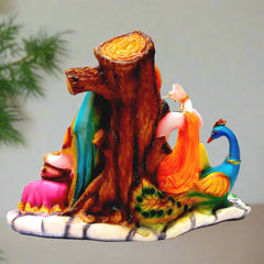 A Radha Krishna statue reflecting their love, ideal for home and office decor.