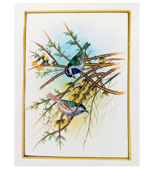 An exquisite, hand-painted silk art piece for art enthusiasts, with an unframed design for custom framing.