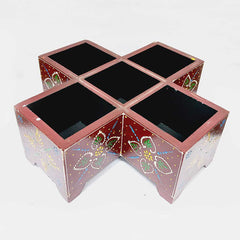 A unique, hand-crafted dry fruit box, a beautiful and lasting addition to your home.