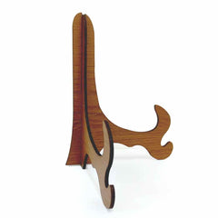 This is stand is used to keep marble decorative plate on desk