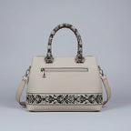Professional woven texture sling bag for women featuring a detachable shoulder strap for crossbody wear.