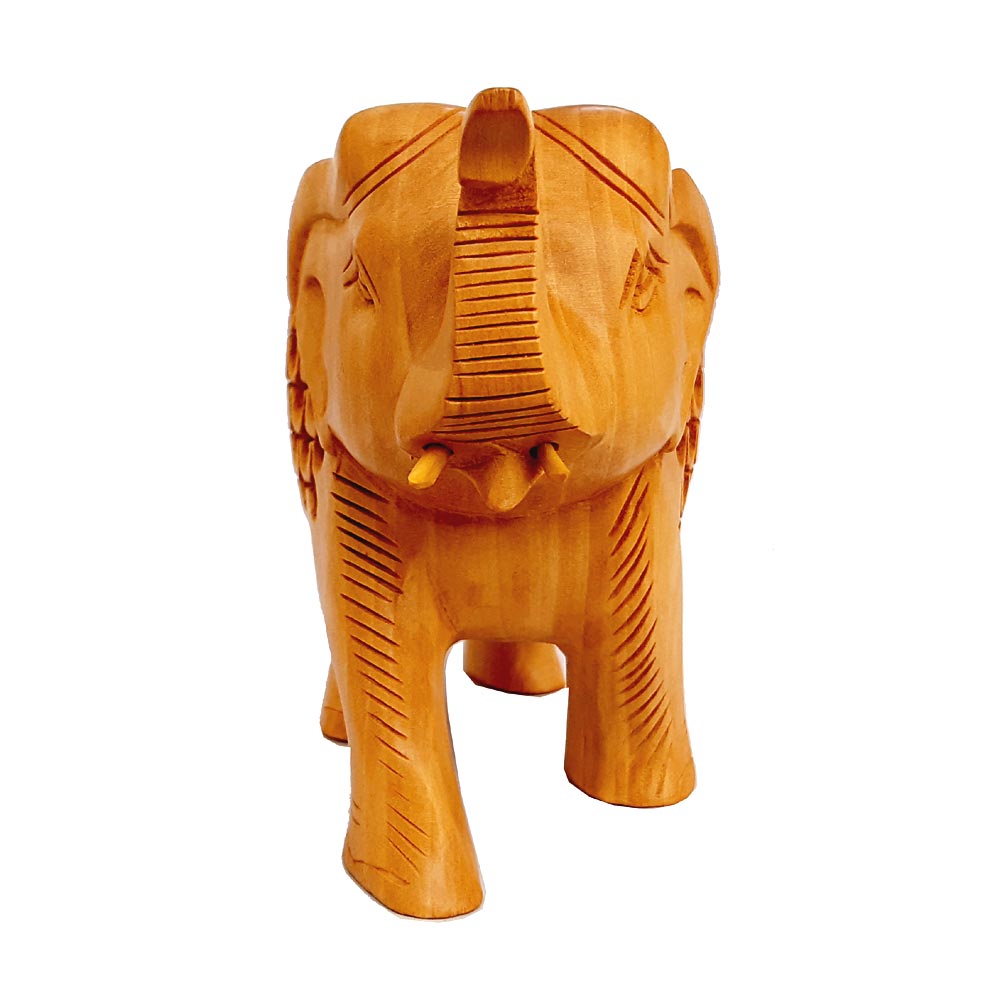 Wooden Elephant Idol