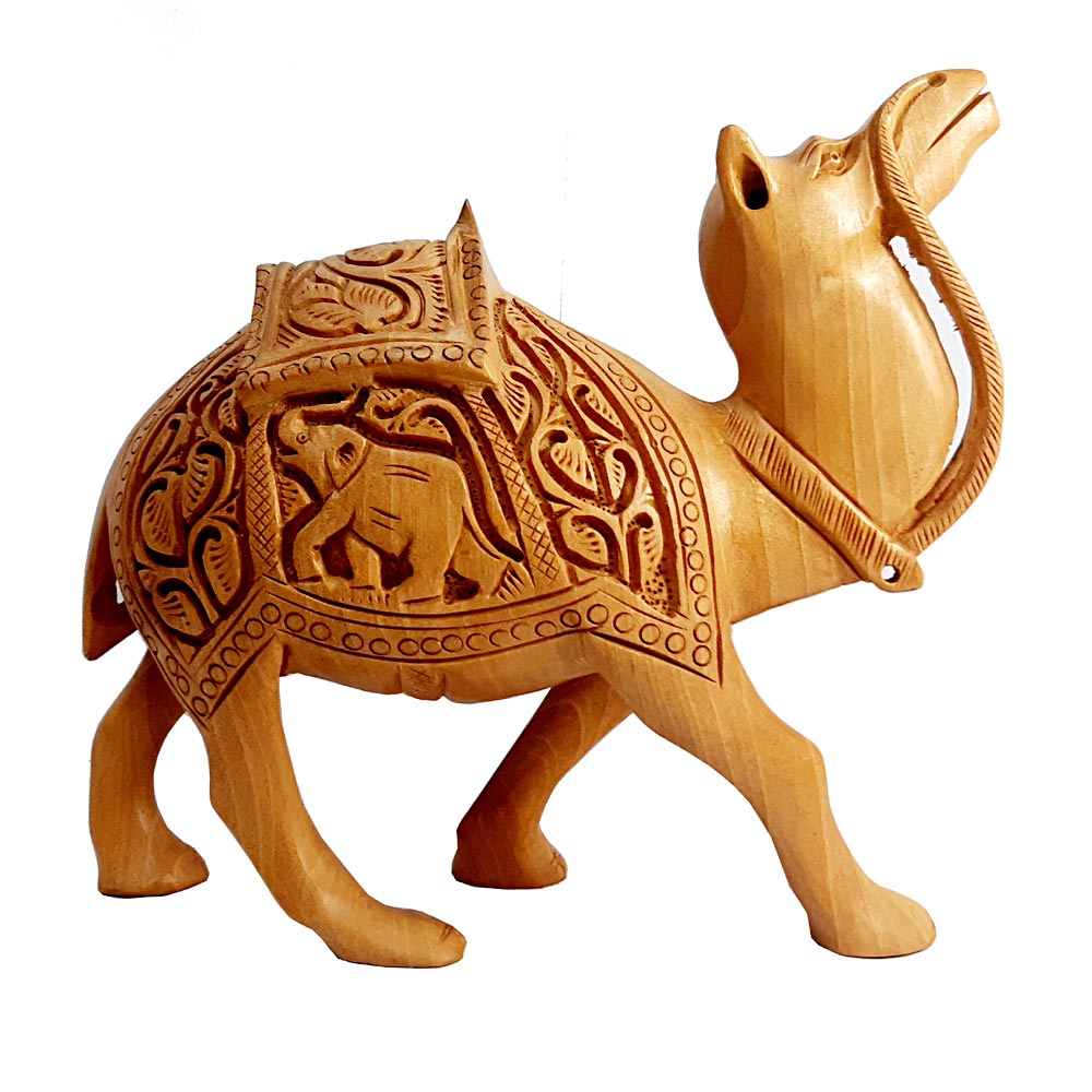 Wooden Camel Idol