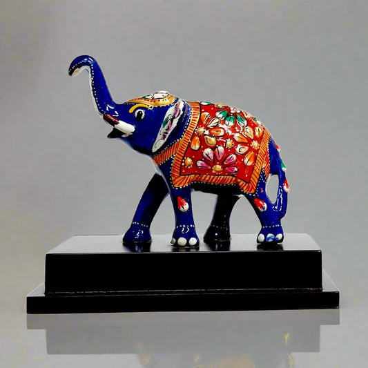 Meenakari Elephant Showpiece