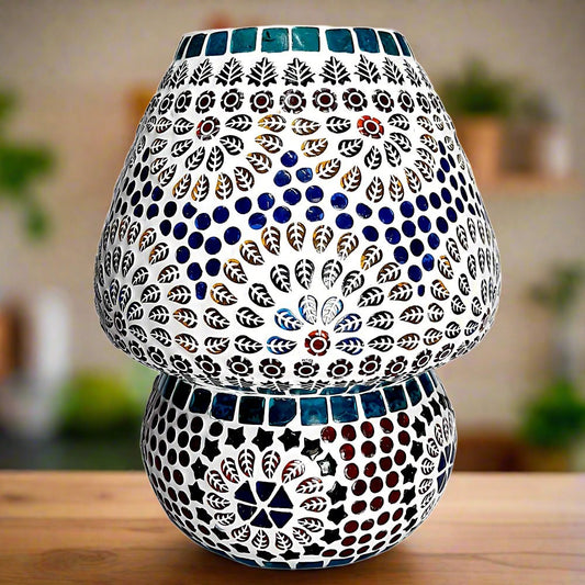 Mosaic Glass Night Lamp 