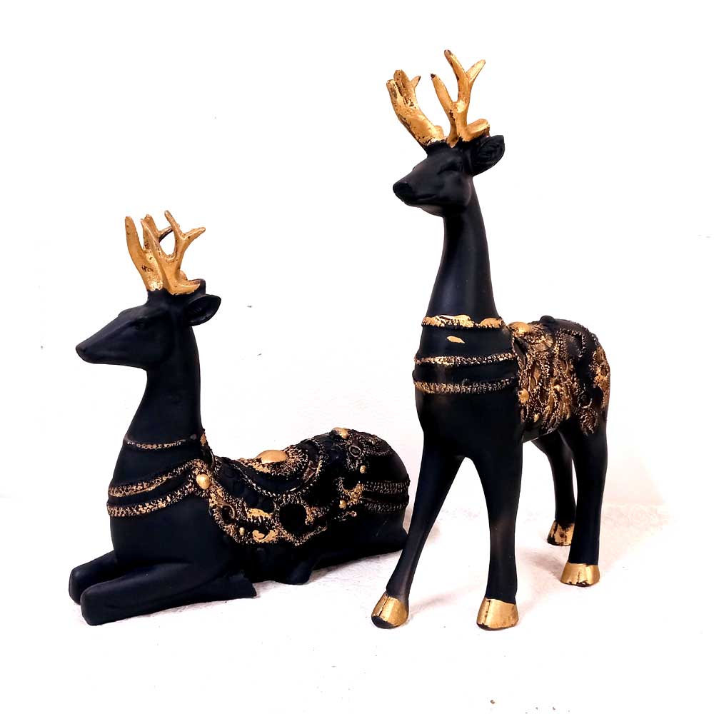 Pair of Deer Statue