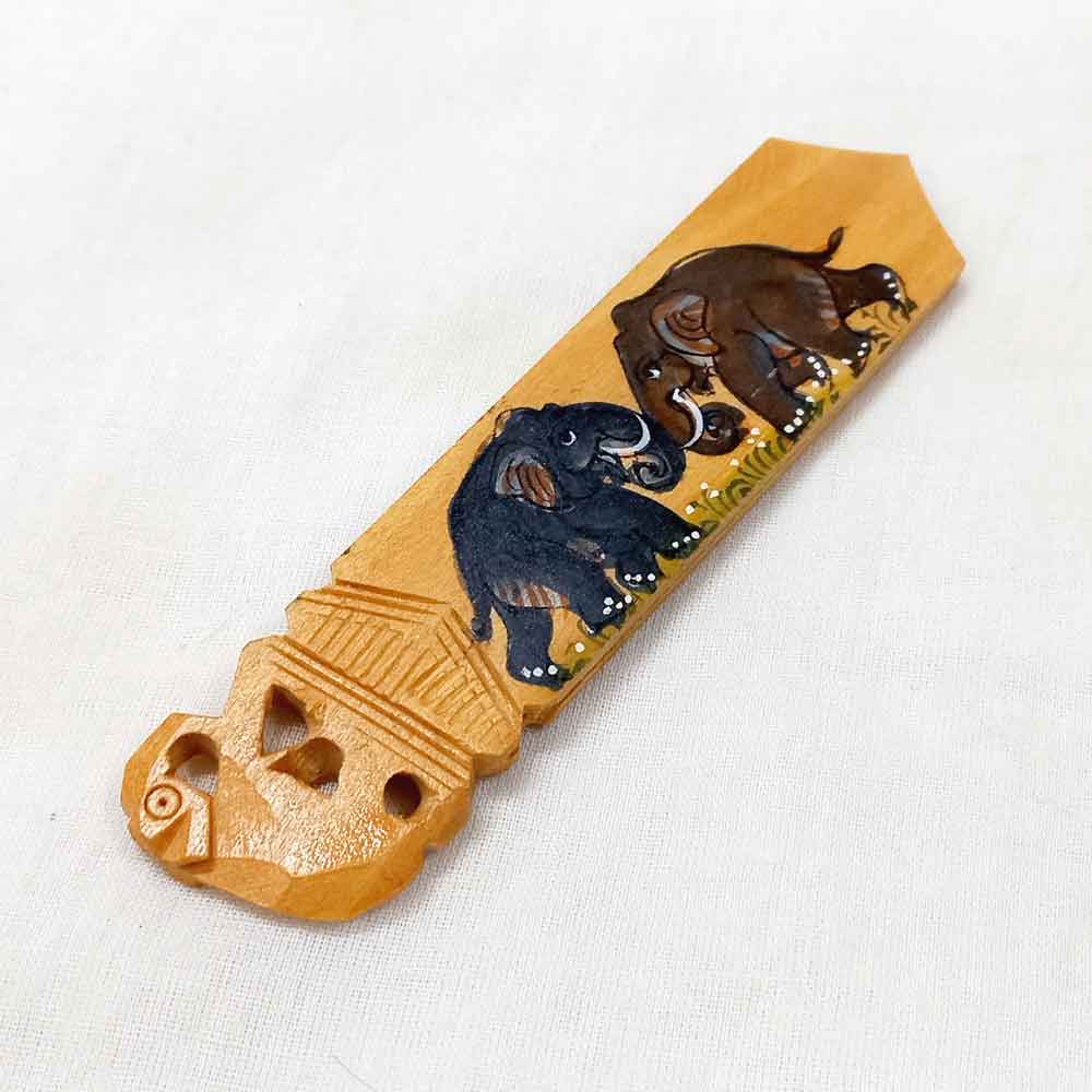 Wooden Hand Painted Bookmark