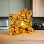 Feng Shui Laughing Buddha with Tortoise