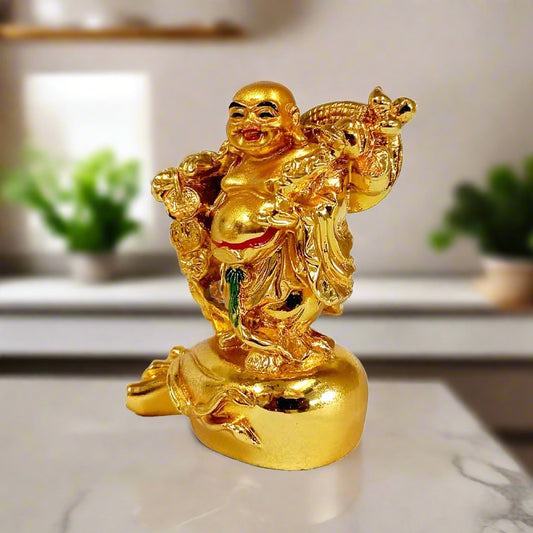 Standing Laughing Buddha Idol