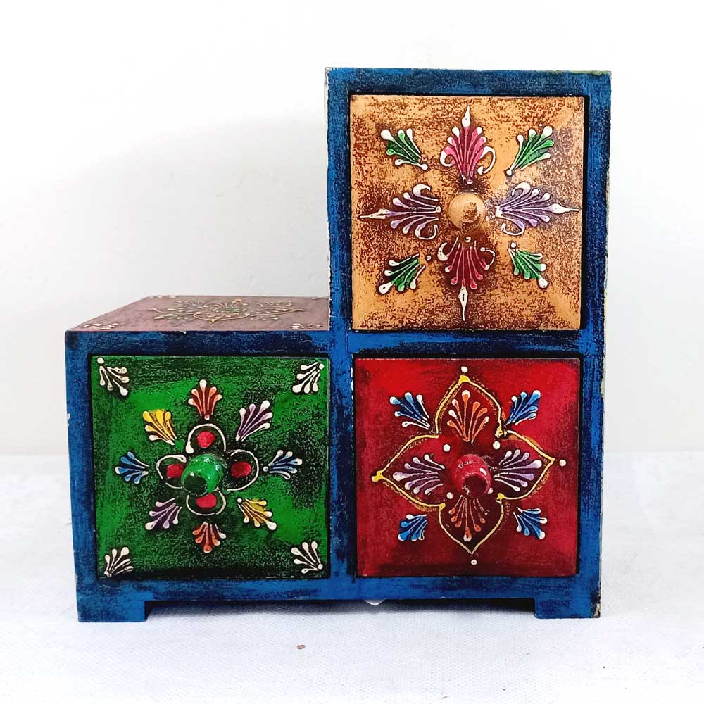 Wooden Hand Painting Box