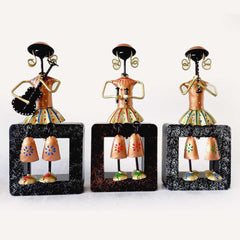 Set of 3 Musicians Doll Figurine