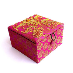 Decorative Zardosi Jewellery Box