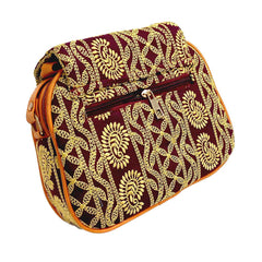 Embroidered Sling Bag