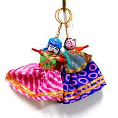 Rajasthani Puppet Keychain
