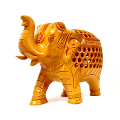 Undercut Elephant Statue