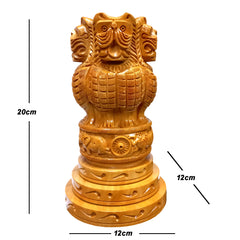 Emblem Wooden Ashok Pillar