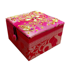 Decorative Zardosi Jewellery Box - kkgiftstore