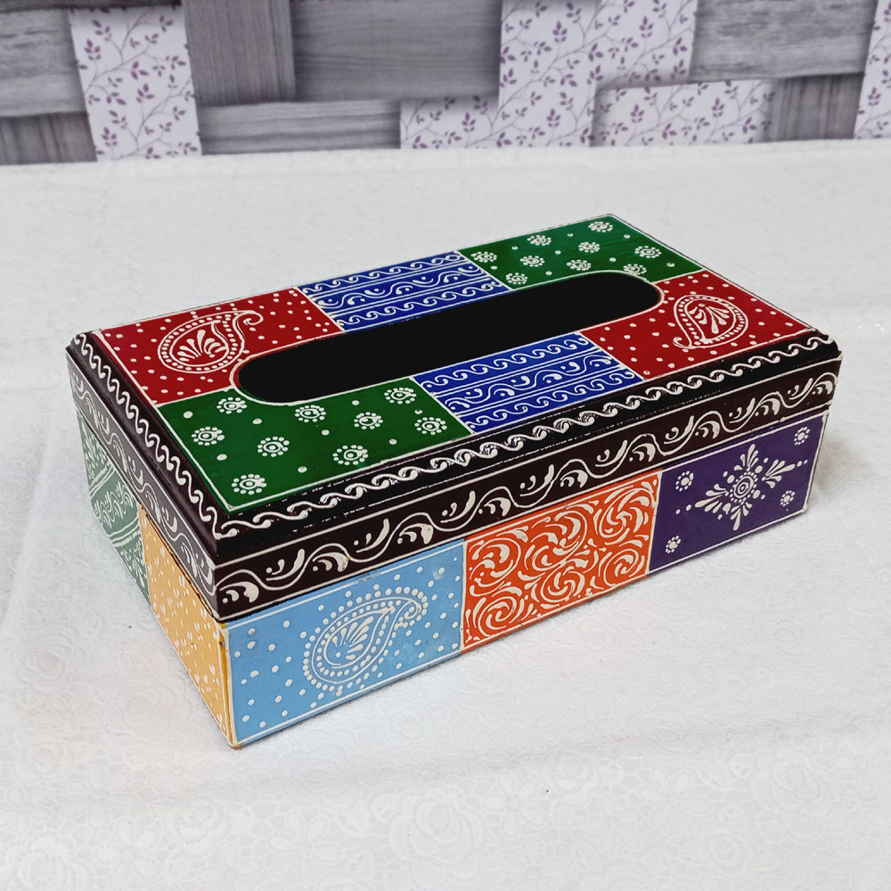 Handmade Wooden Tissue Box - kkgiftstore