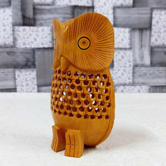 Handcrafted Owl Idol