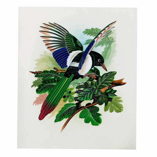 Lifestyle display silk bird miniature enhancing serene home gallery decor