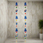 A pair of papermache torans, the best option for Diwali, Christmas, and birthday decoration.