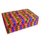 A beautiful Indian zardosi art jewellery box, a great item for personal use and gifting.
