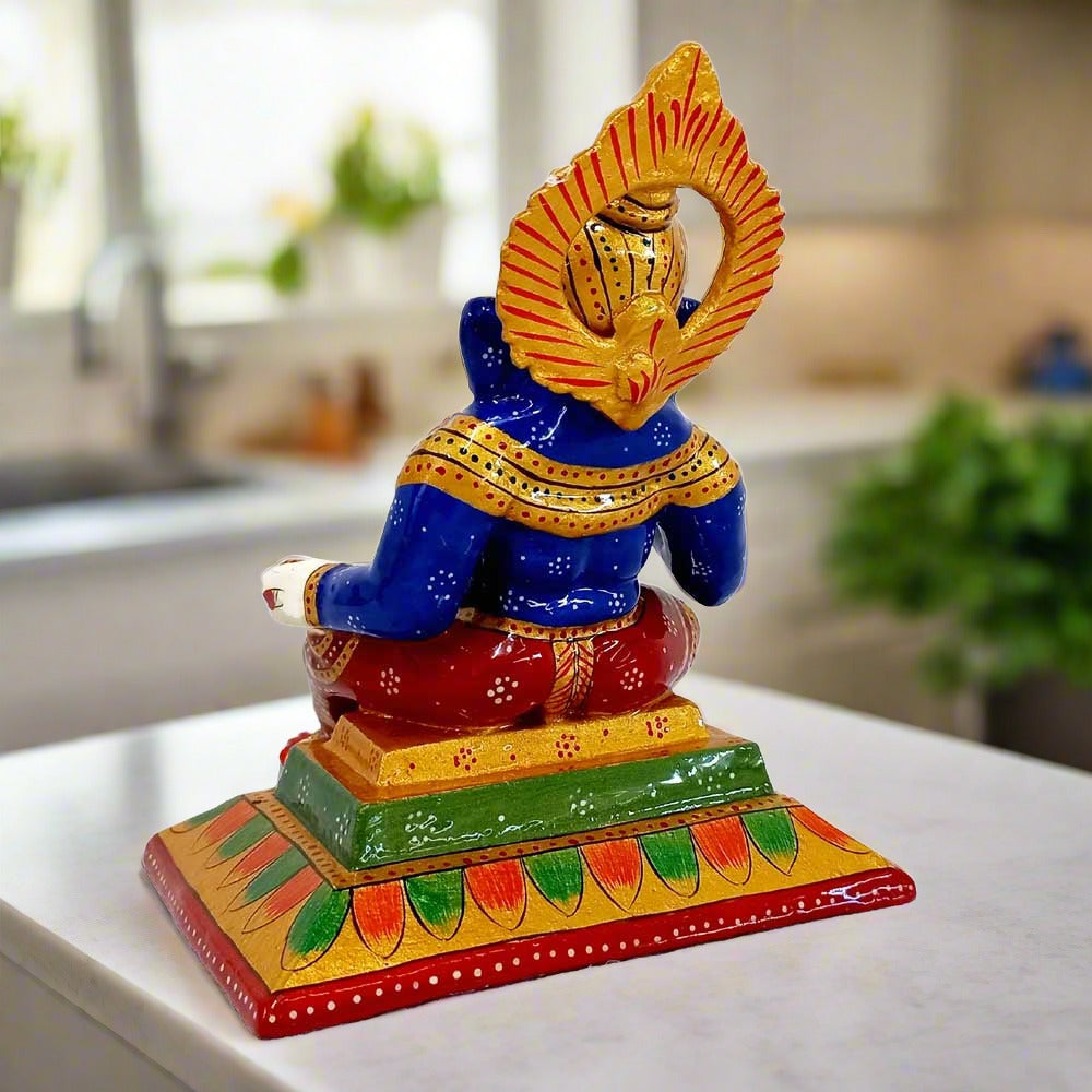Meenakari chowki ganesh for home and office