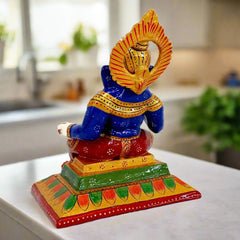 Meenakari chowki ganesh for home and office
