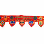 Side profile of 96cm Shree Ganeshaya Namah bandarwal perfect for marriage baby shower doors