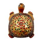 A wonderful golden tortoise figurine, a great item for home decor.